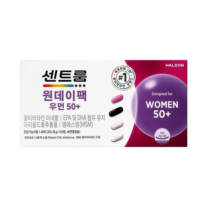 Centrum Multivitamin One Day Pack 50+ Women 40pcs Costco Kohasa 2604 (48793303)