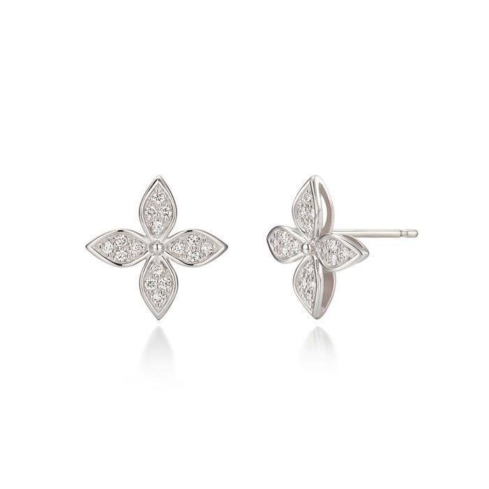 론드 0.16ct Diamond Fleur Earrings Costco Cowasho2605 (50103386)