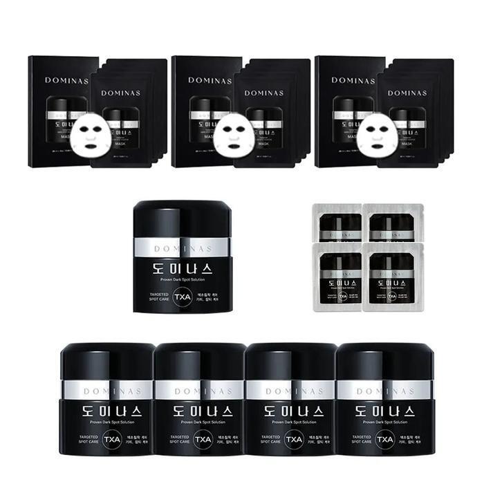 Domina Dominas Microcream Season 6 Taigeoya Crème 5 Mask Pack 3 Boxes (12 Sheets) 1g 4 Pieces Domina