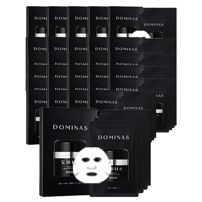 Domina mask pack Brightening 28ml x 4pcs per box 25 boxes (total 100 pcs) (49404342)