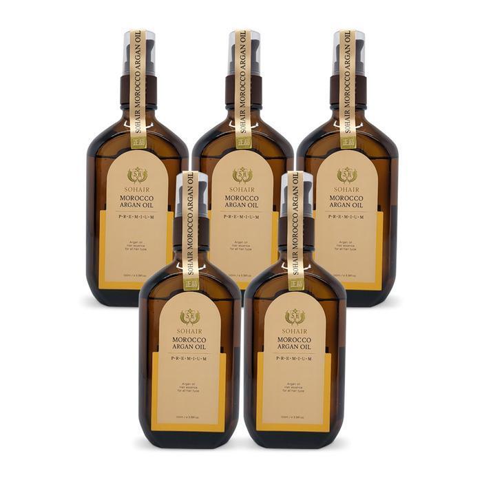 SOHEARO MOROCCAN ARGAN OIL 100ml PREMIUM 5PC S