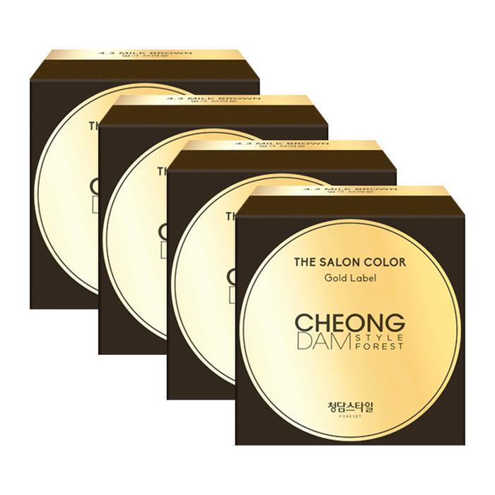 Qingdam Style Forest Salon Color Gold Label Hair Dye Milk Brown X4/new dye (32665116)