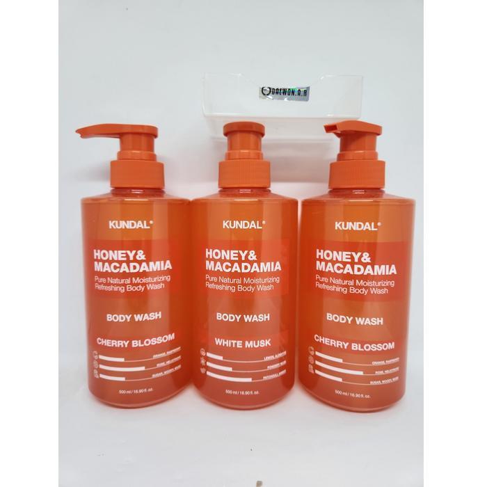 Kundal Pure Body Wash White Musk 500ml x1 Cherry Blossom 500ml x2 K-Beauty Skin Care (48183586)