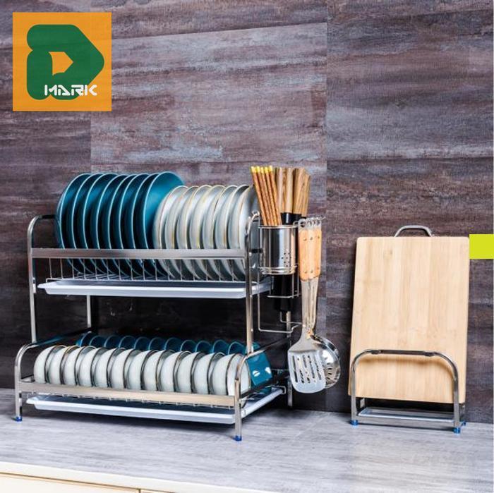 Tree all-in-one dish drying rack 2-tier plate drying rack kitchen drying rack (13908655)