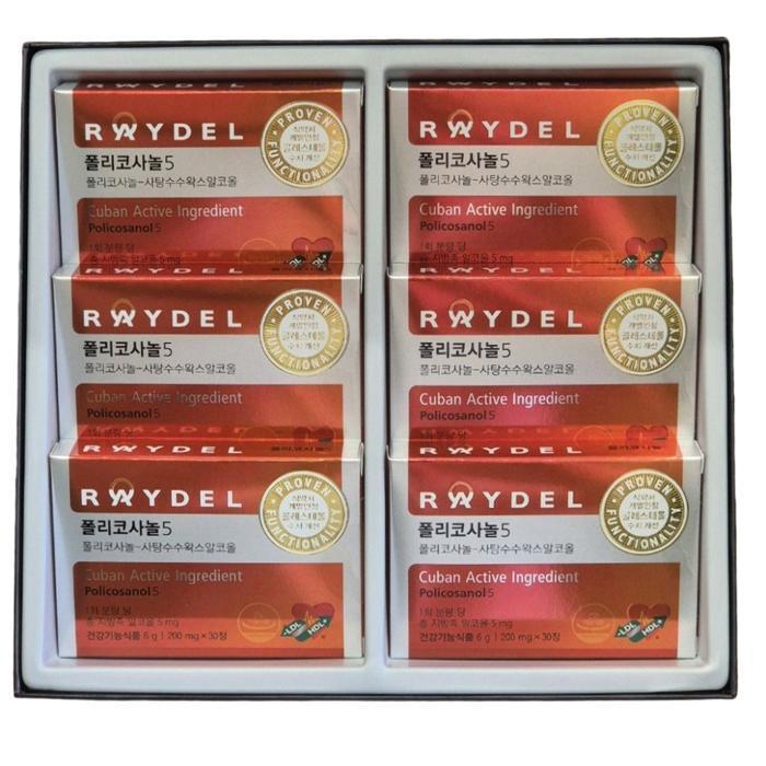 Redefel Korea Redel Polysaccharides 5 200mg 30 tablets 6 boxes /wb (42521874)