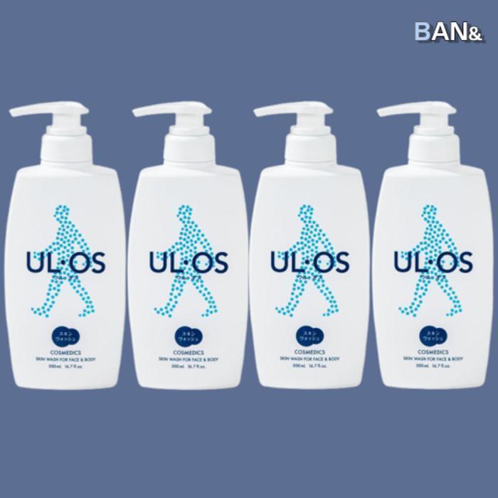 Orus Orus Men's Facial Cleanser Skin Wash 500ml 4pcs (17236364)