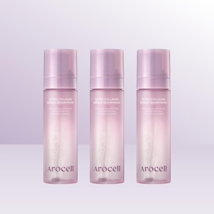 Arocell Super Collagen Bubble Serum Mask 90ml x 3 / iuy (48794661)