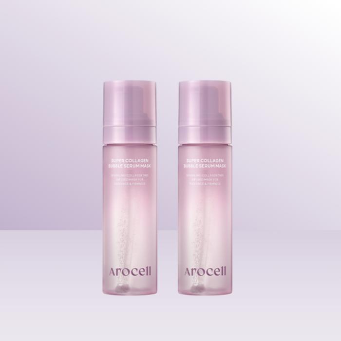 Arocell Super Collagen Bubble Serum Mask 90ml x 2 / iuy (48794662)