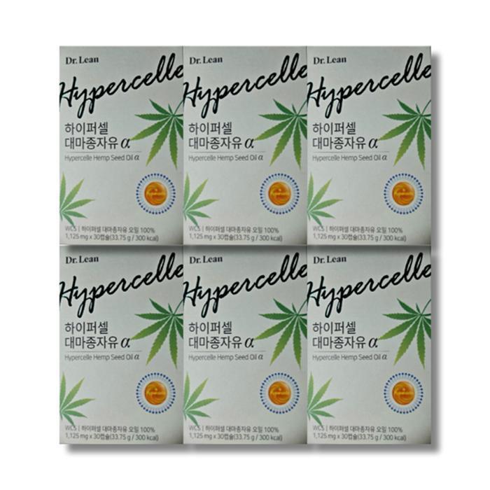 Healthnara DoctorIn Hypercell Hemp Seed Oil Alpha 1125mg 30 Capsules 6pcs (44256734)