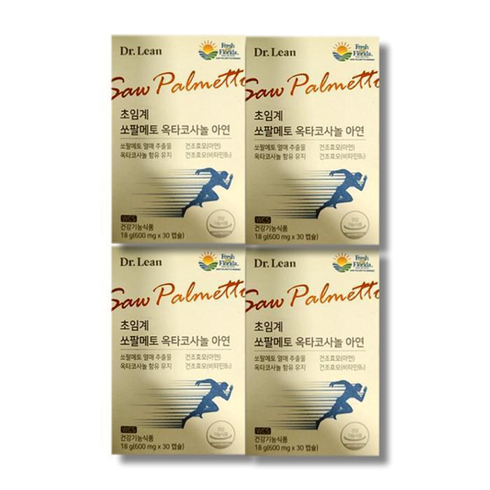 Healthy Nation Doctor's Lin Olive Leaf Octacosanol Zinc 600mg 30 Capsules 4 Boxes