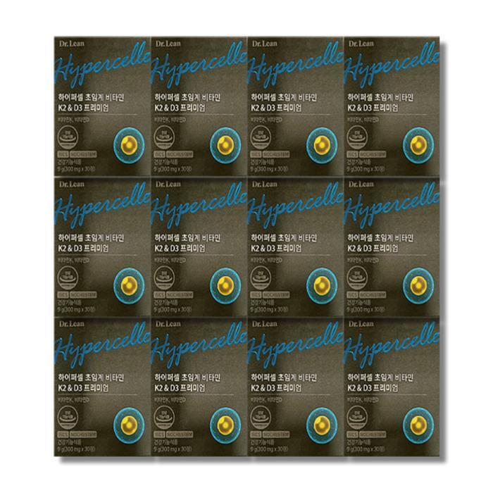 Doctorrin Hypercell Ultra Critical Vitamin K2 D3 Premium 30 Count x 12 (49190750)