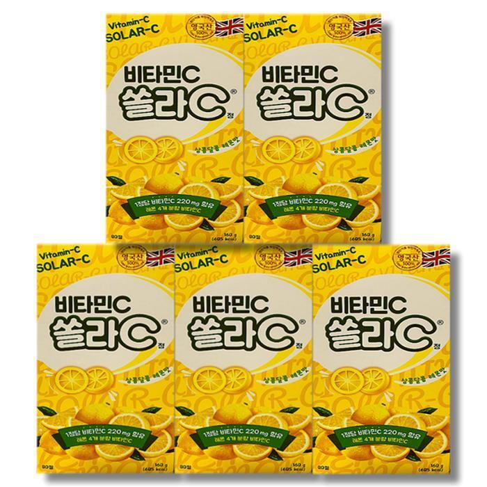 Koreaneum Indigo Silk Solara C Vitamin C Lemon Flavor 80 Tablets x 5 (49190934)