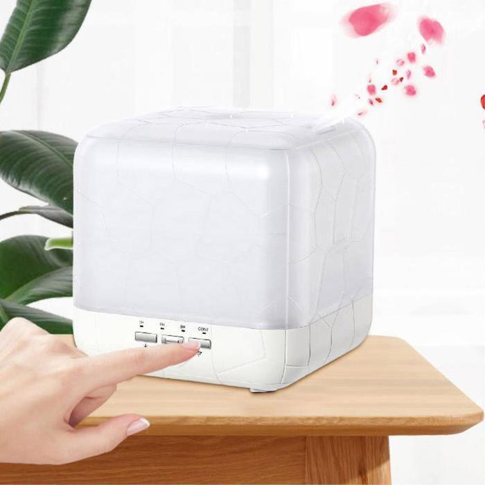 MyMonoshop home living ultrasound cube-shaped rectangular aroma humidifier for change of season (172