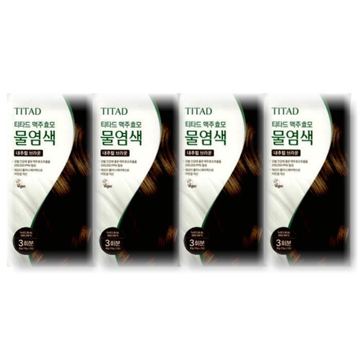 Beautyna Nation TITAD Beer Yeast Dye Natural Brown 30g 4pcs (38320919)