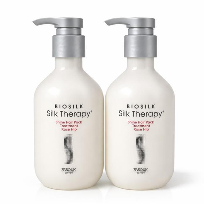 Wellbeing Warehouse Silk Therapy Protein Treatment Rosehip Scent 500ml x2 (46340931)