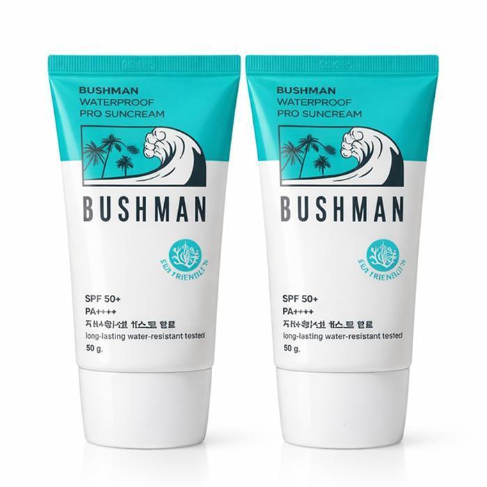 Wellbeing Warehouse Bushman waterproof pro sunscreen 50ml x2 (48166798)