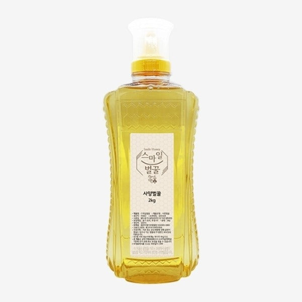 W Shopping [Smile Honey] Sugar-fed Honey 2kg (Tube Type) 23908873712825