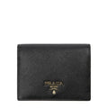 Prada women's sapienna logo wallet (1MV204 QWA F0002)
