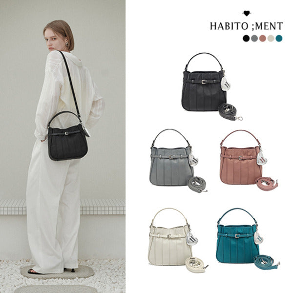 Avitumont Fluted Bucket Bag