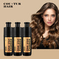 NEW Guelphere Miracle Hair Dye Shampoo 3pcs (Natural Brown/Dark Brown Choose 1)
