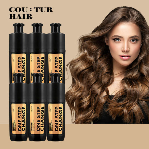 NEW Gueulbeur Hair Miracle Coloring Shampoo 6 pieces (Natural Brown/Dark Brown/Pick One)