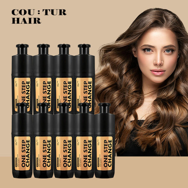 NEW Gueulibre Hair Miracle Hair Dye Shampoo 9 pieces (Brown/Dark Brown, choose one).