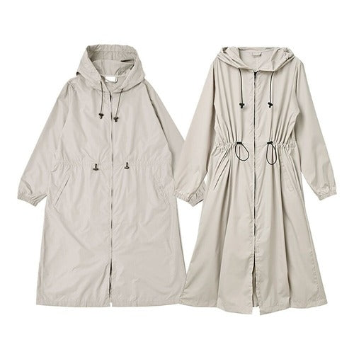Other Japanese genuine women's 2WAY raincoat and purse set Beige G713726