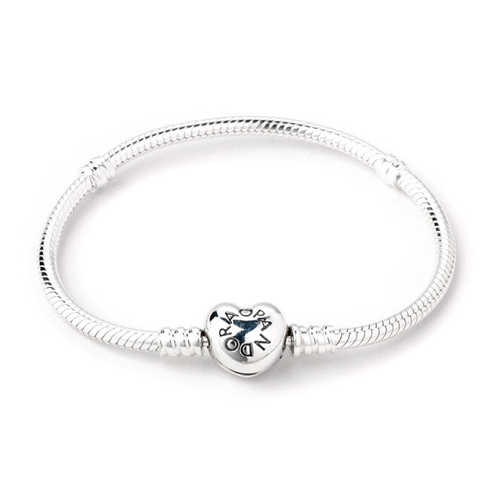 Pandora 590719 Moments Heart Clasp Bracelet