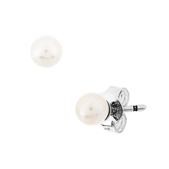 Pandora 293168C01 Tritiated Freshwater Cultured Pearl Stud Earrings