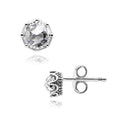 Pandora 298311CZ Clear Sparkling Crown Stud Earrings