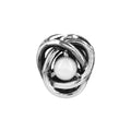 Pandora 790064C04 White Mother of Pearl Eternity Circle Ring (June Birthstone)