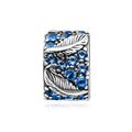 Pandora 792552C01 Curved Feather Pavé Clip