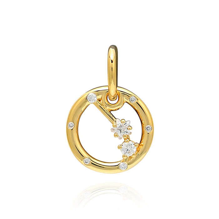 Pandora 762719C01 Eris Quantum Horoscope Pendant