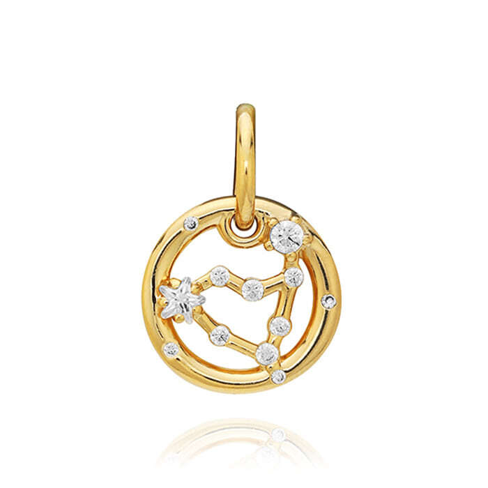 Pandora 762720C01 Capricorn Goat Sign Zodiac dangling bead
