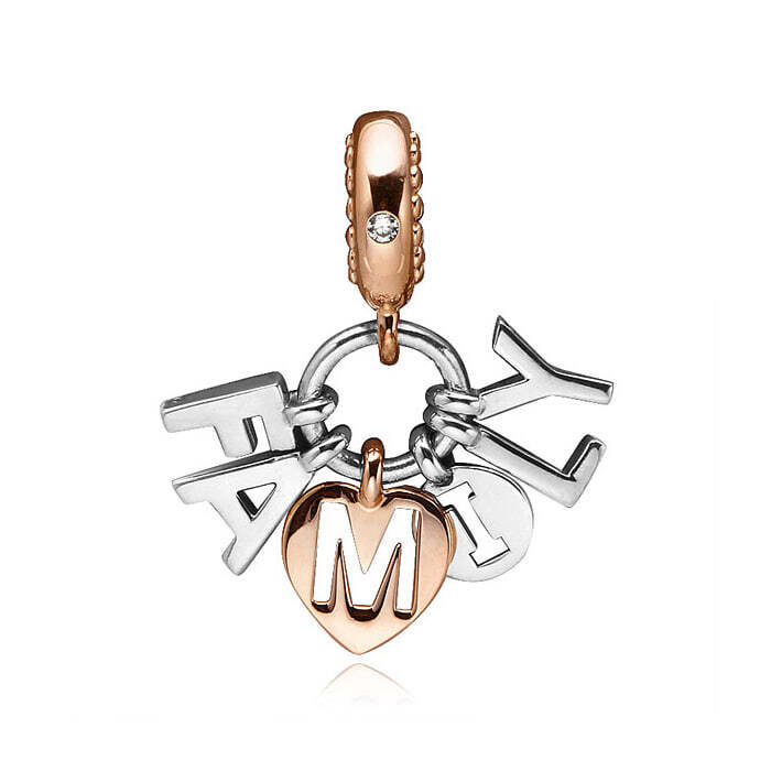 Pandora 787785CZ Perfect Family Pendant and Dangle
