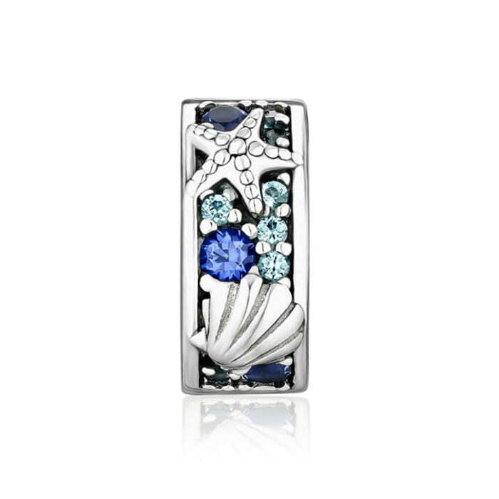 Pandora 791678C01 Tropical Starfish Shell Clip