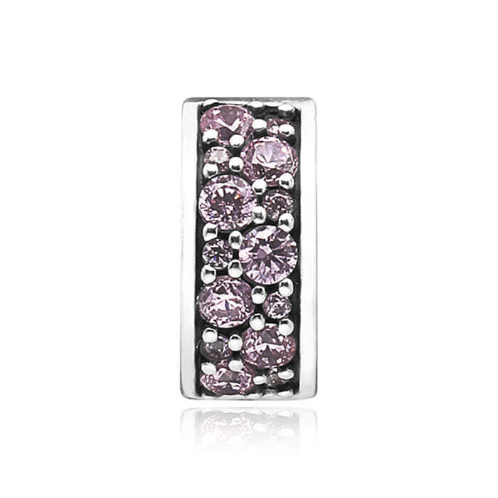 Pandora 791817PCZ Pink Shining Elegance Clip