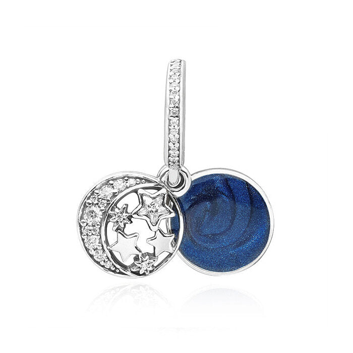 Pandora 791993CZ window blue sky dangling珠饰保持不变