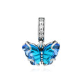 Pandora 792698C01 Blue Murano Glass Butterfly Danglir