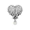 Pandora Sparkling Angel Wings Heart