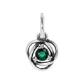 Pandora 793125C05 Green Infinity Circle Dangle (May birthstone)