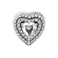 Pandora 799218C01 Sparkling Levelled Heart
