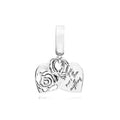 Pandora 790086C00 Rose Heart Pendant Dangly