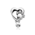 Pandora 798873C01 Sparkling Pattern Heart
