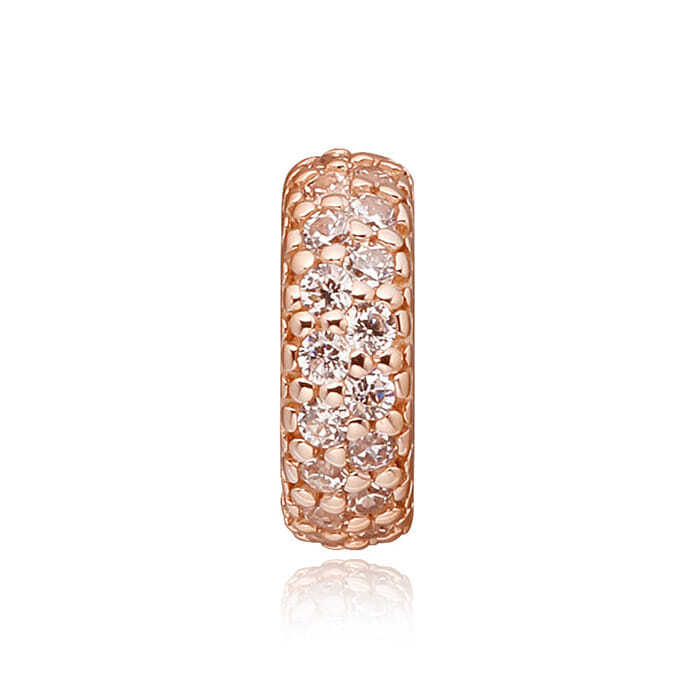 Pandora 781359CZ Rose Extract Pavé Spaced Powder