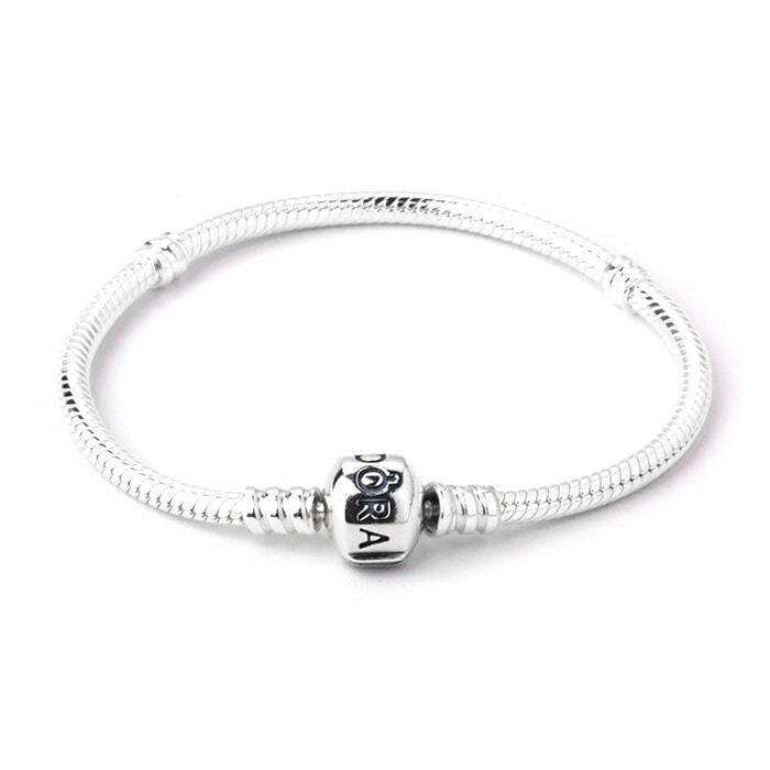 Pandora 590702HV Moments Silver Clasps Bracelet