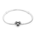 Pandora 592645C01 Moments Sparkling Infinityheart Class Bracelet