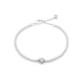 Pandora Sparkling Halo Tennis Bracelet