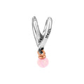 Pandora 783242C01 two-tone wrap heart