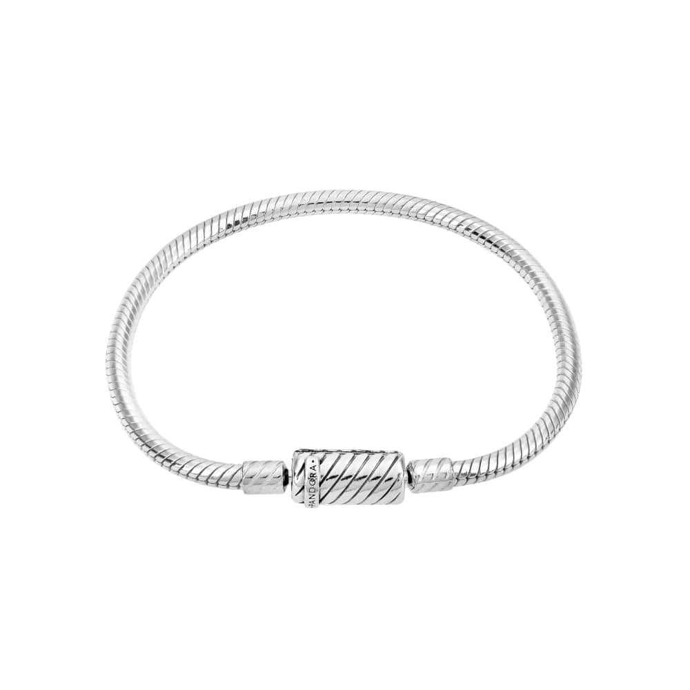 Pandora 590122C00 Moment Magnetic Class Sp snake chain silver bracelet